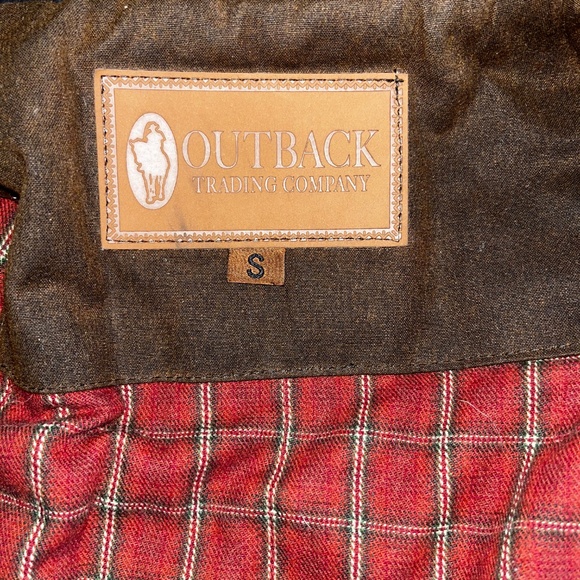 Outback Trading Company Men’s Overlander oilskin vest, small - Picture 3 of 6